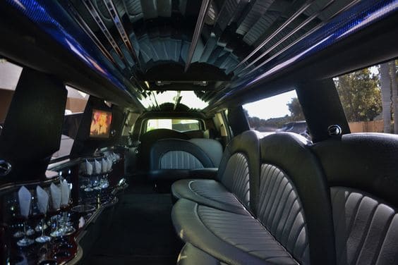 Jacksonville Hummer Limos Interior